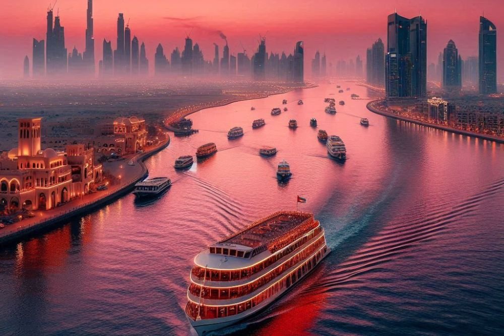 Cruising Through Dubai Shore