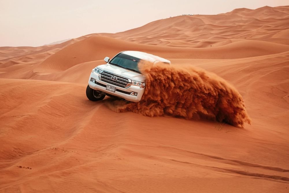Dune Bashing in Dubai