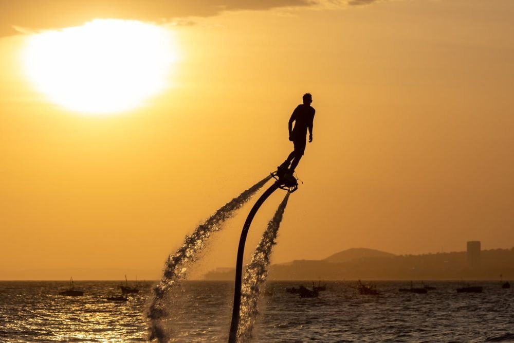 Flyboarding in Water