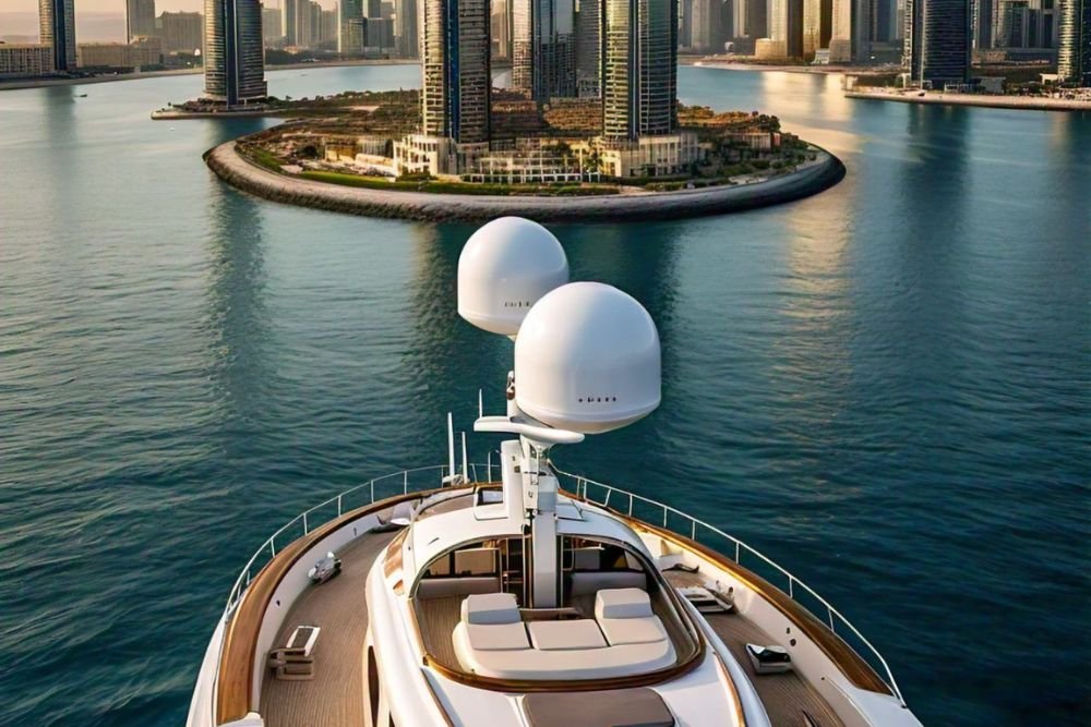 Dubai Shore From Yacht