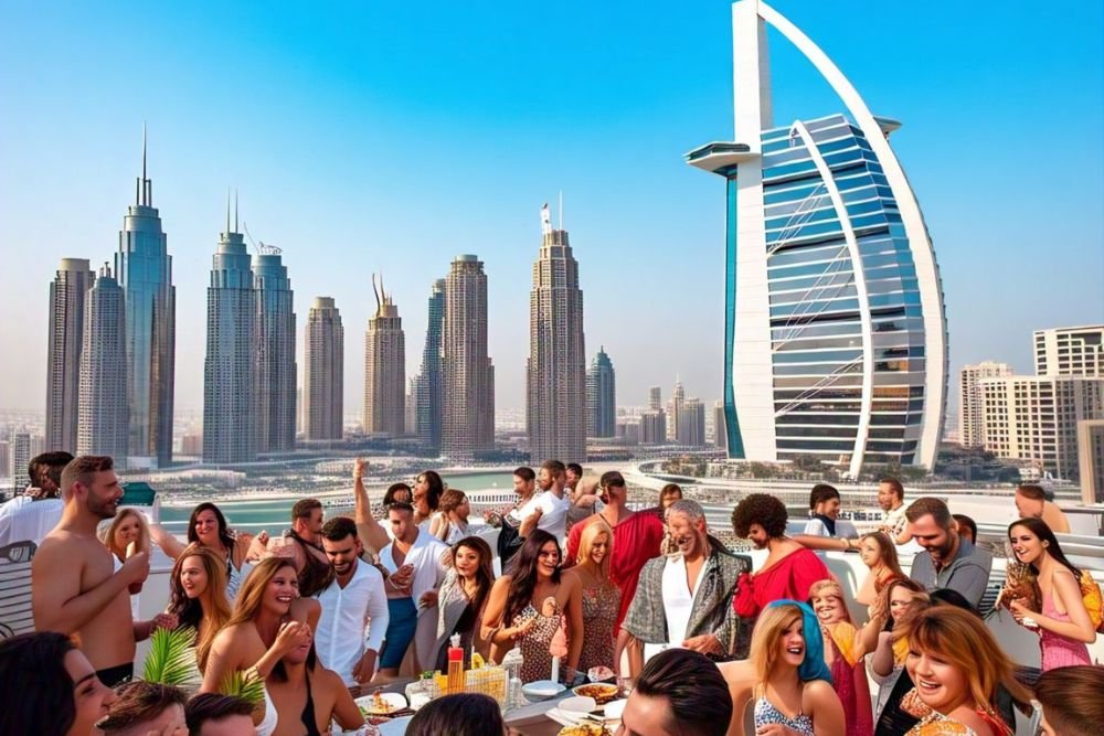 Day Party at Dubai Marina