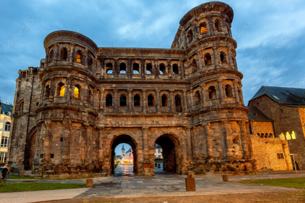 Trier City Walls and Roman Gate (Porta Nigra)