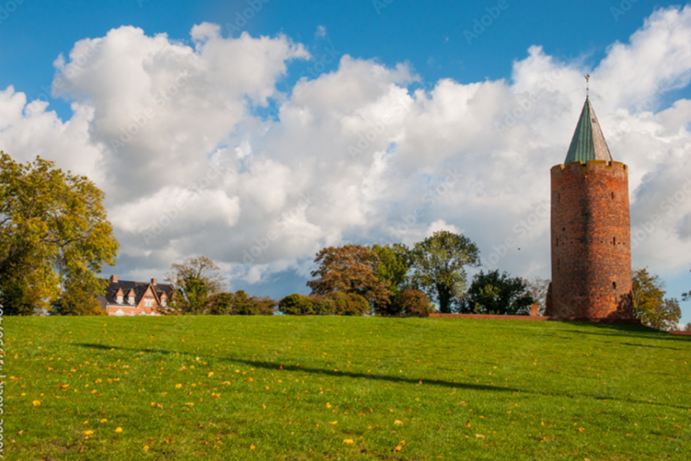 Vordingborg Castle Ruins and Goose Tower (Gasetarnet)