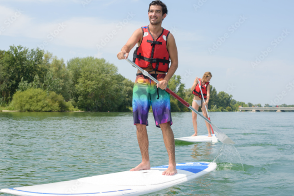 Kayaking or Paddle boarding on the Chain of Lakes