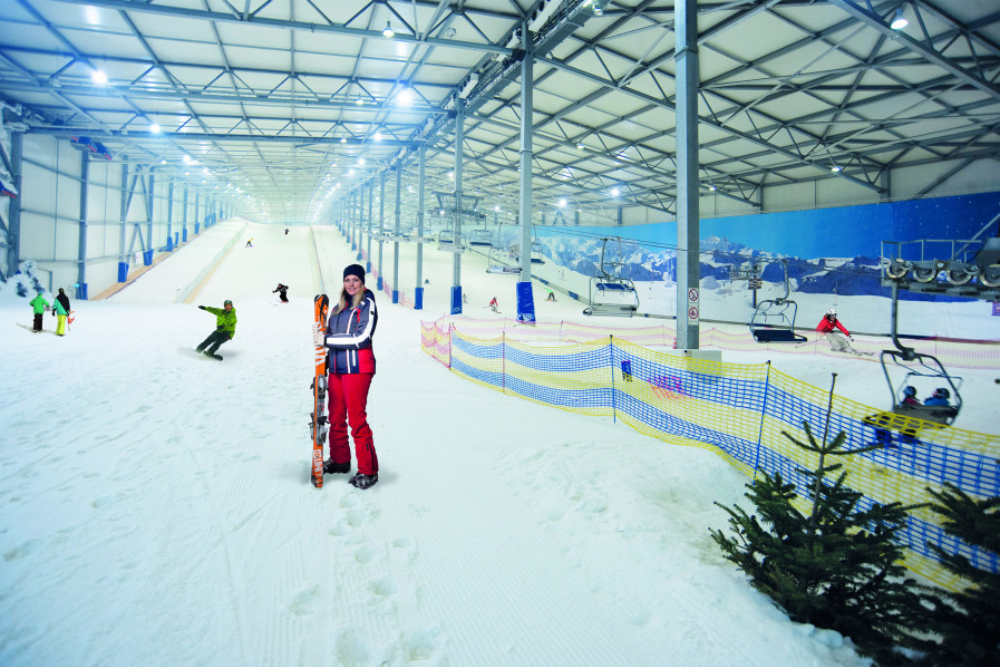 Indoor Skiing at Skidome