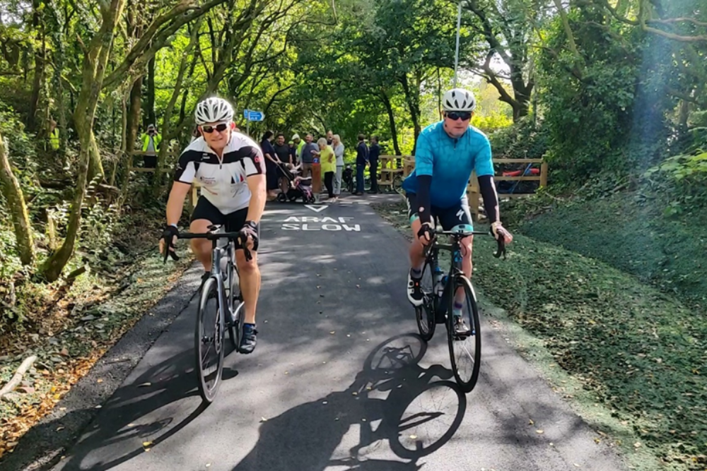 Cycling the Swansea Bay Cycle Path
