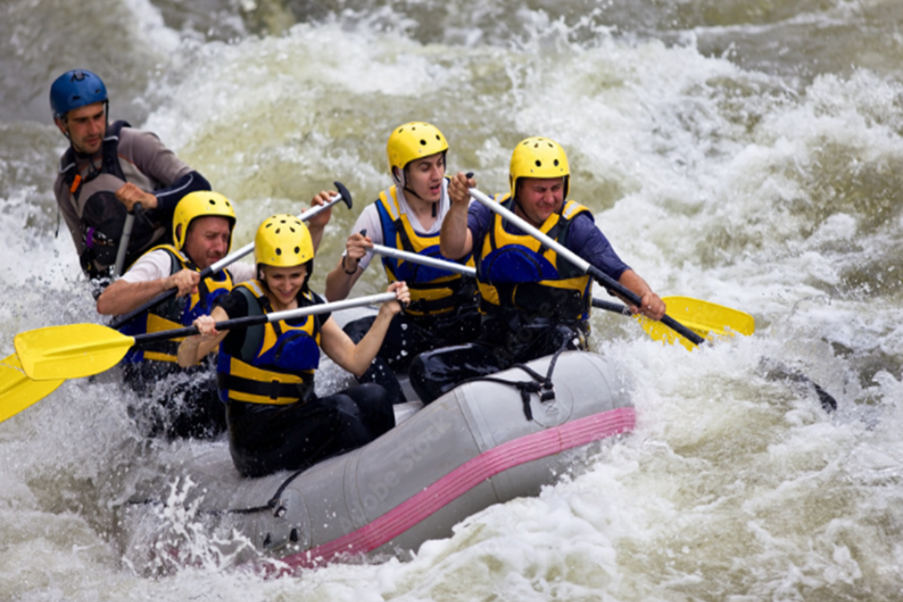 Whitewater Rafting in the Mino River