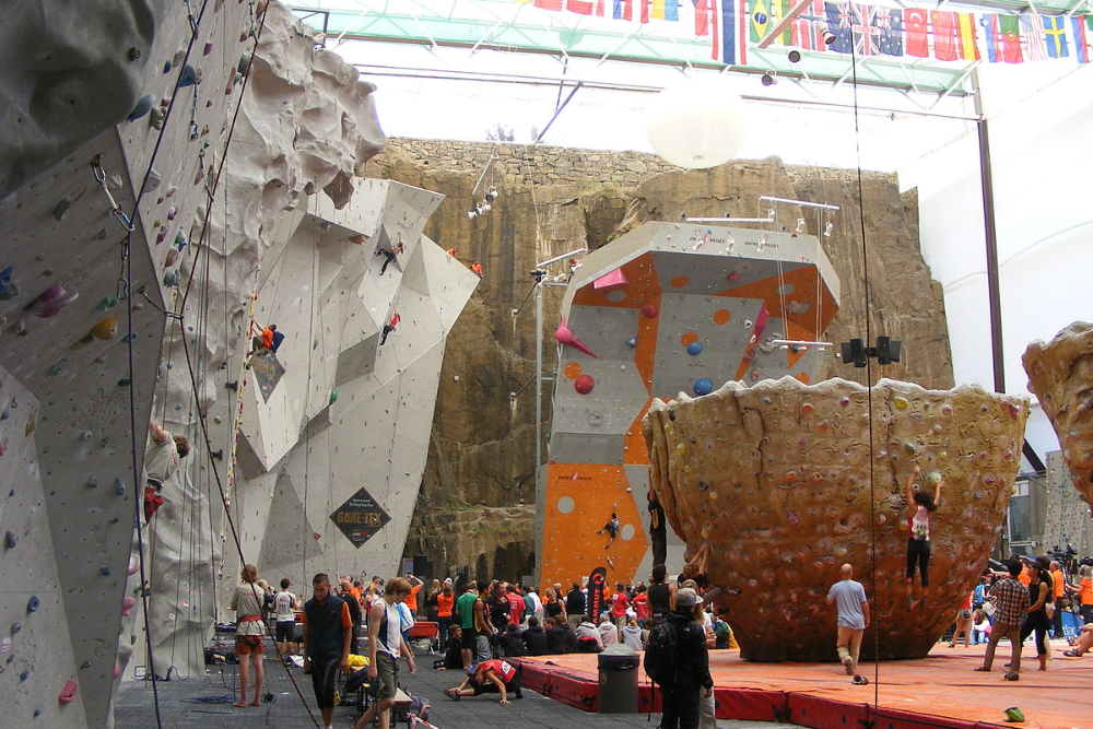 Climbing at EICA: Ratho