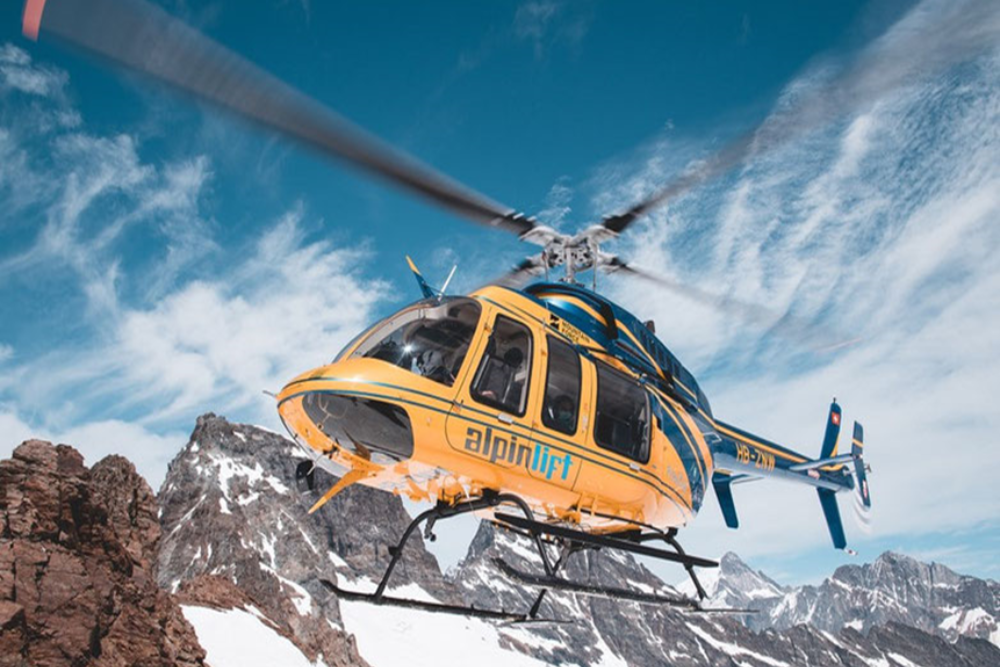 Helicopter Tours over the Alps
