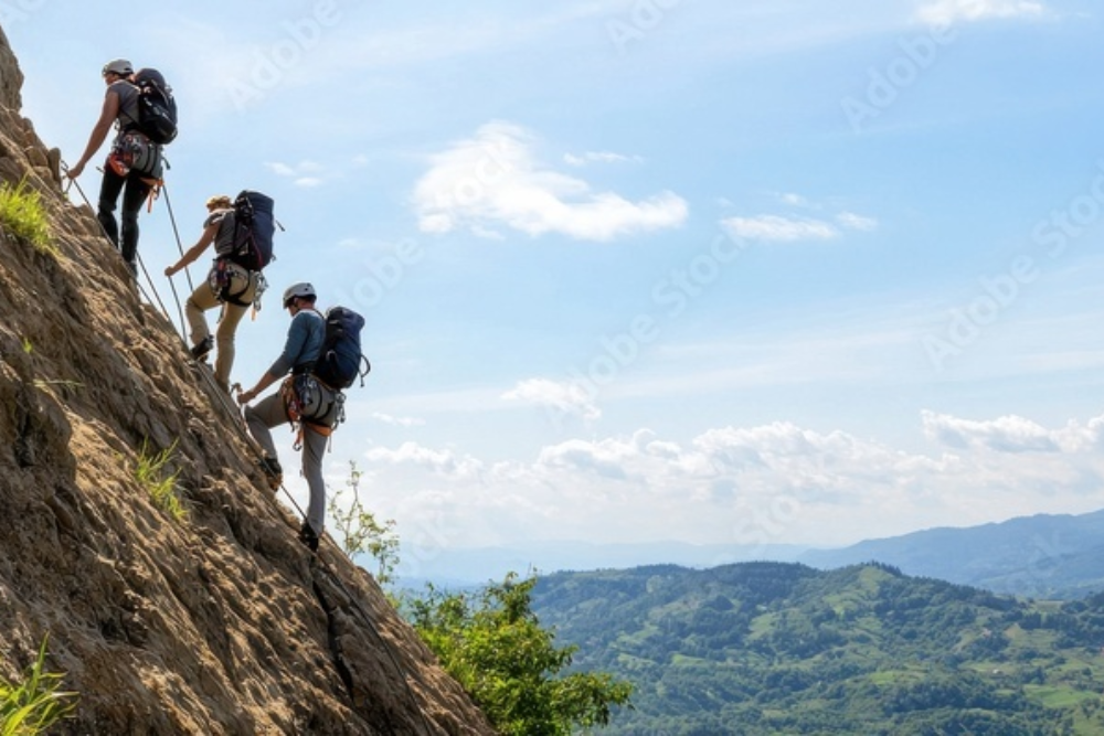 Climbing and Journeying