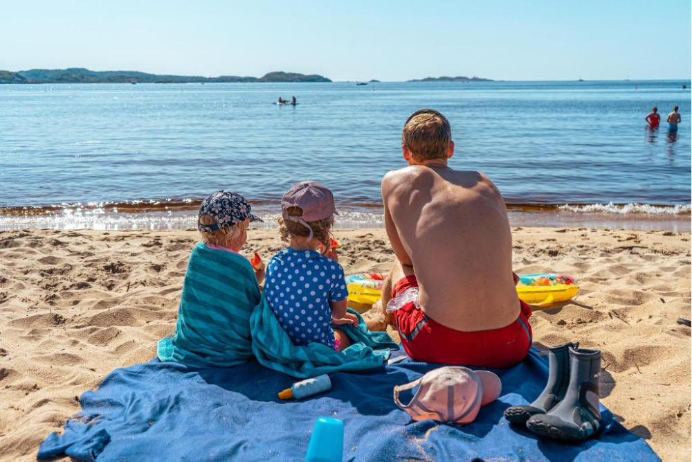 Ocean side at Sjosanden