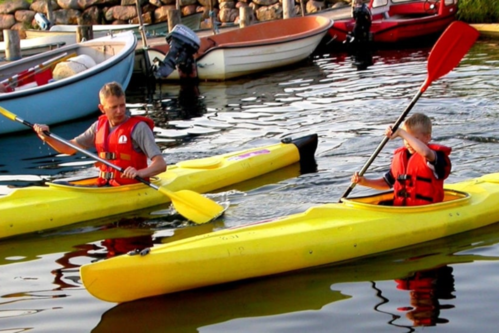 Kayaking in Roskilde Fjord