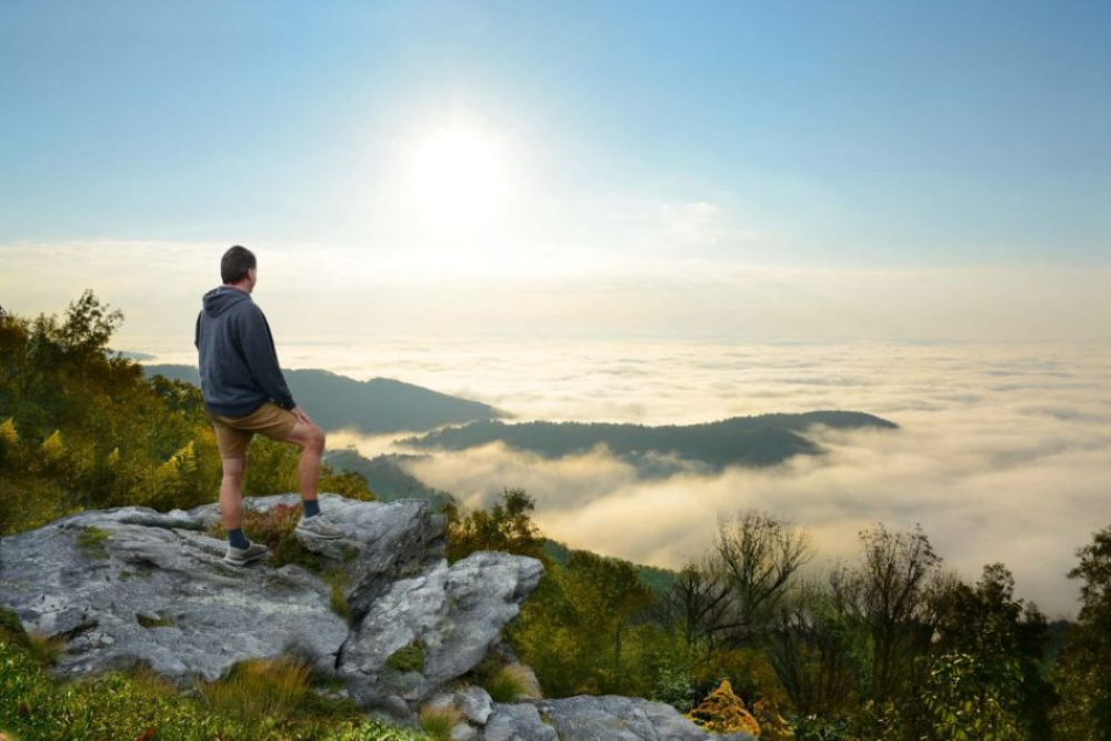 Hiking in the Blue Ridge Mountains