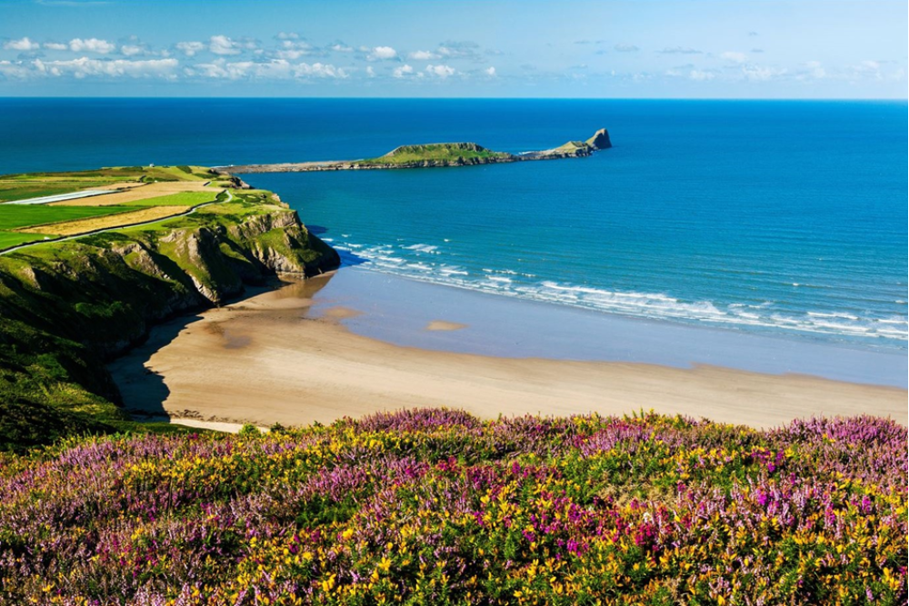 Rhossili Bay and the Gower Peninsula