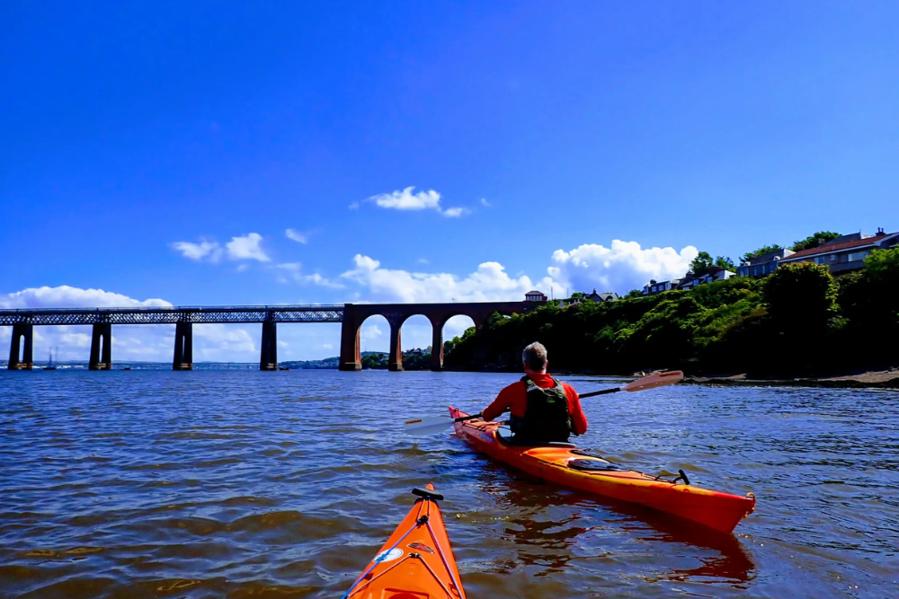 Kayaking on the Firth of Forth