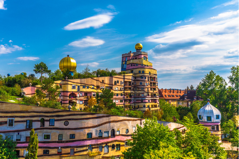Waldspirale: A Fairy-Tale Building