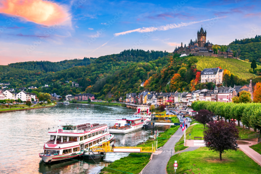 Biking Along the Moselle River
