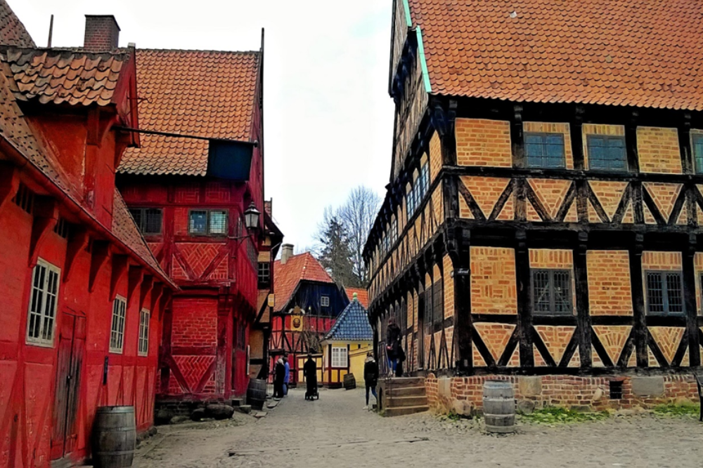 The Old Town Center (Den Gamle By)