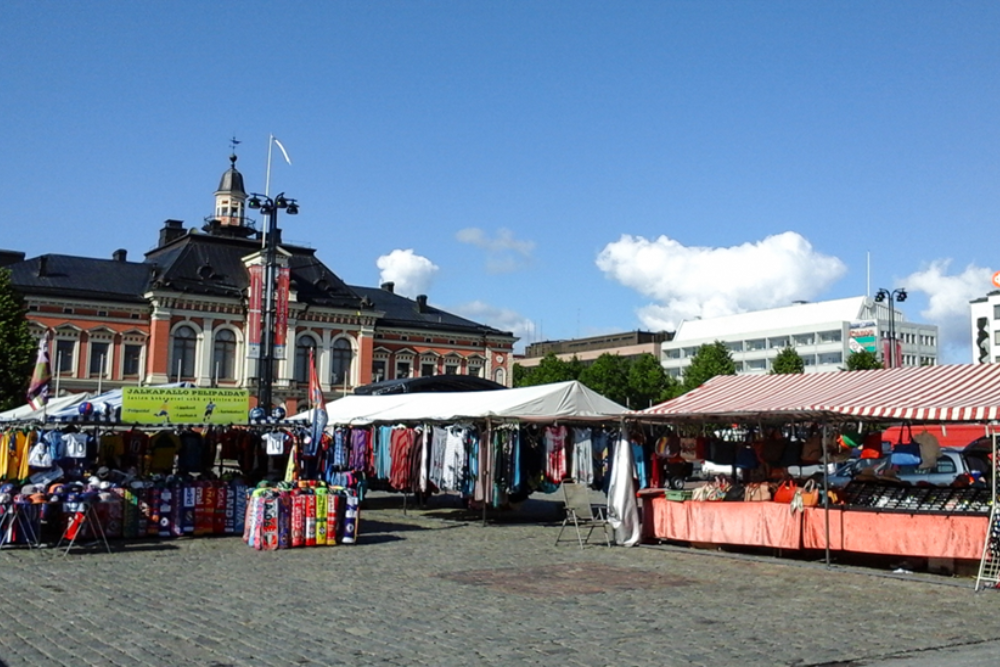 Kuopio Market Hall and Square: