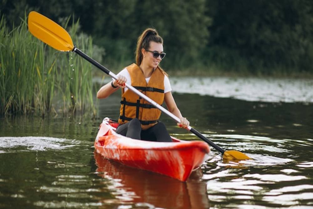 Kayaking on the Ulla River