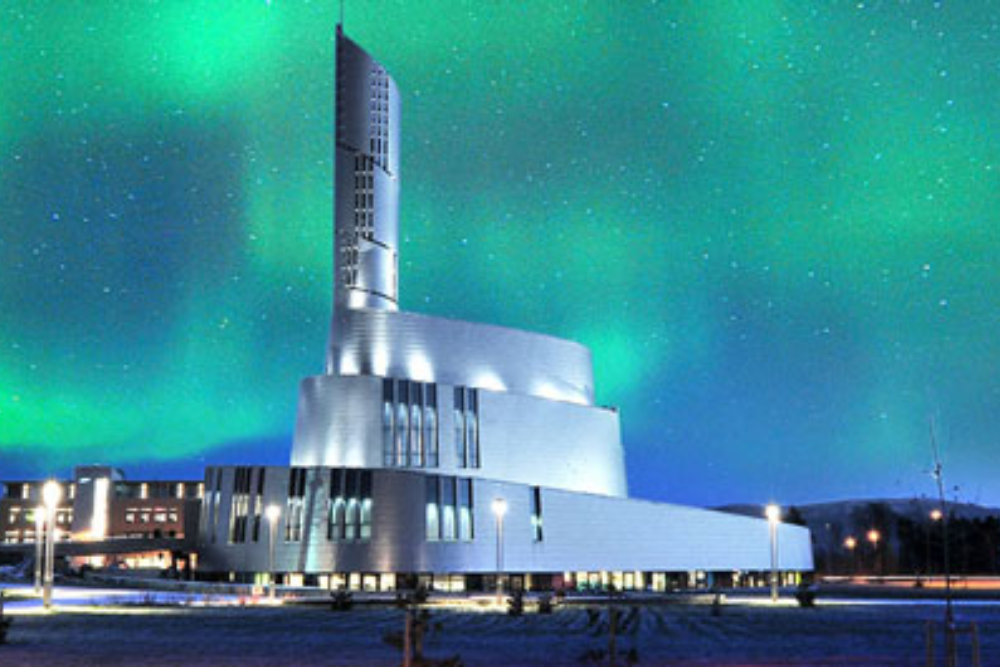 The Northern Lights Cathedral (Nordlyskatedralen)