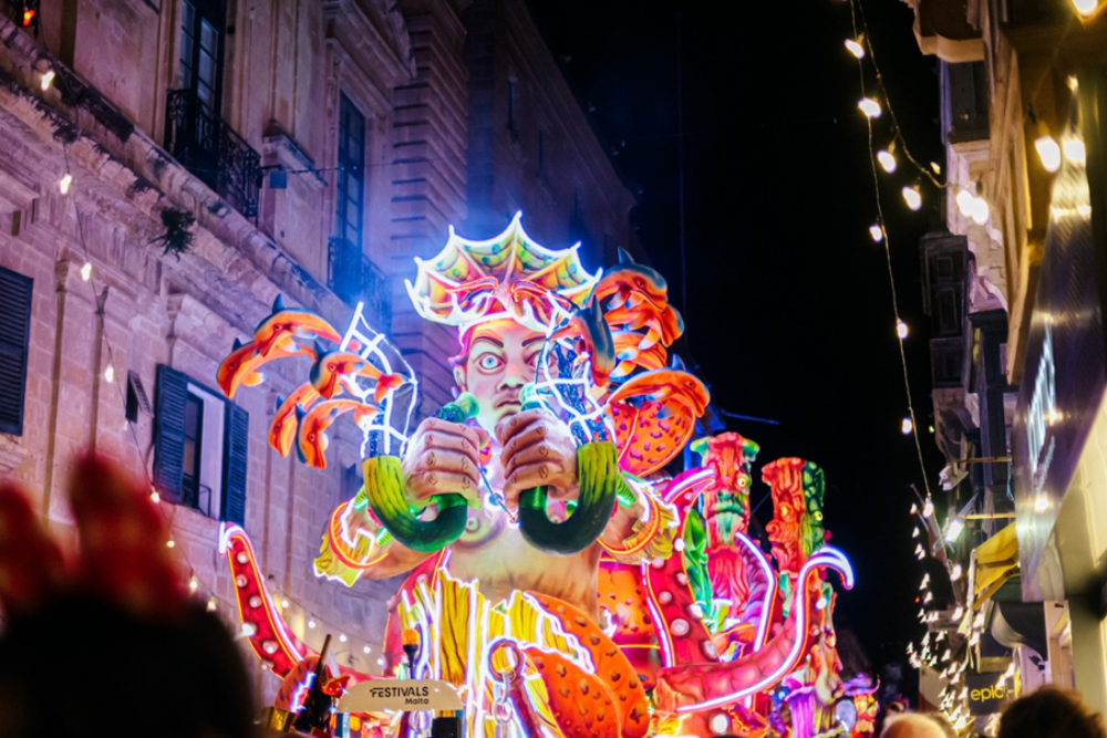 Attend the Hamrun Carnival