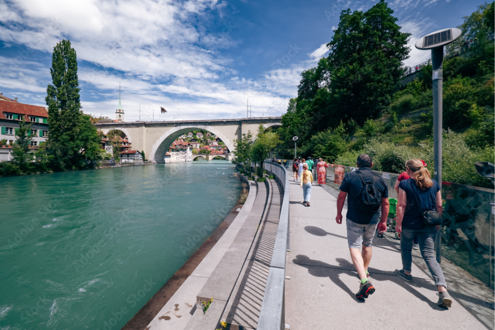 Enjoy the Aare River