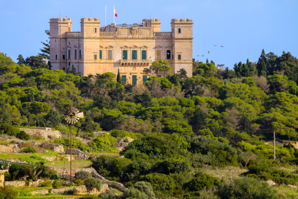 Verdala Palace and Buskett Gardens