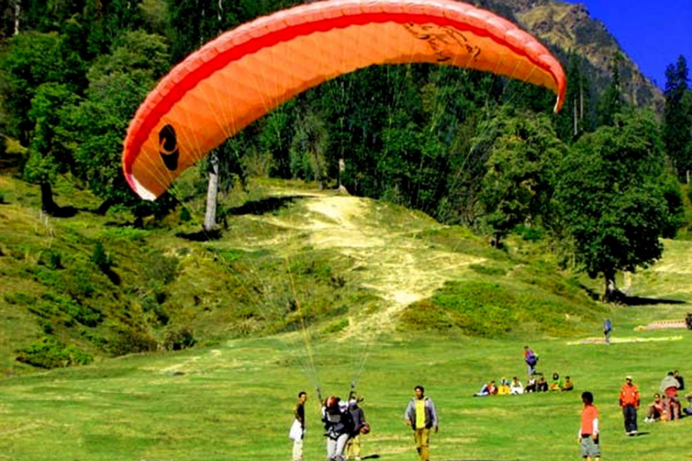 Paragliding from Nearby Hills