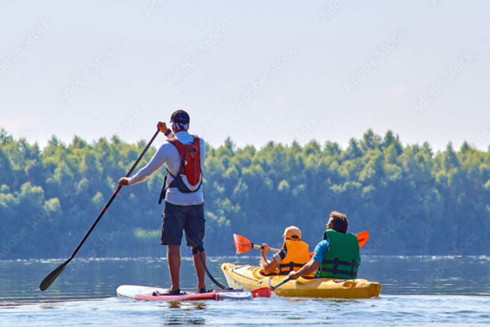 Kayaking and Stand-Up Paddle boarding in La Concha Bay