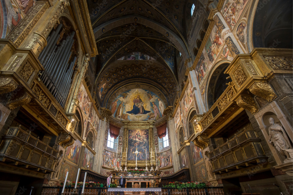 Cremona Basilica and Torrazzo