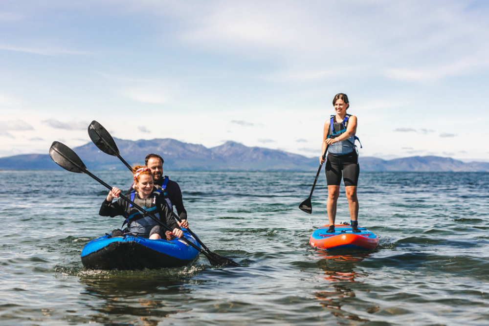 Kayaking and Paddleboarding