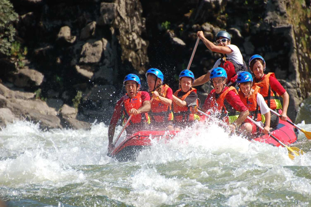 White-Water Rafting on the Reuss River
