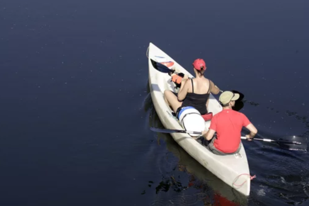 Canoeing on the Moselle River