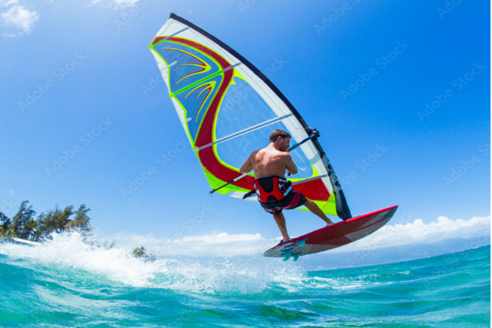 Windsurfing and Kitesurfing