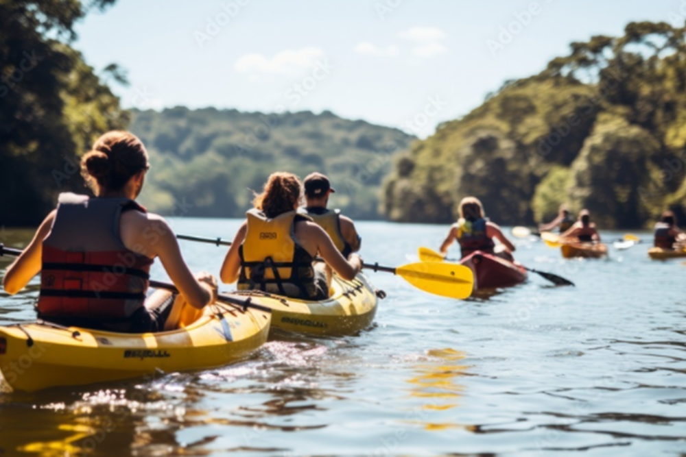 Kayaking and Canoeing