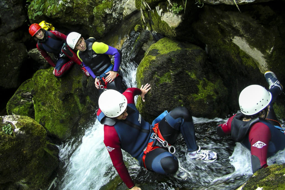 Canyoning in the Asturias Region