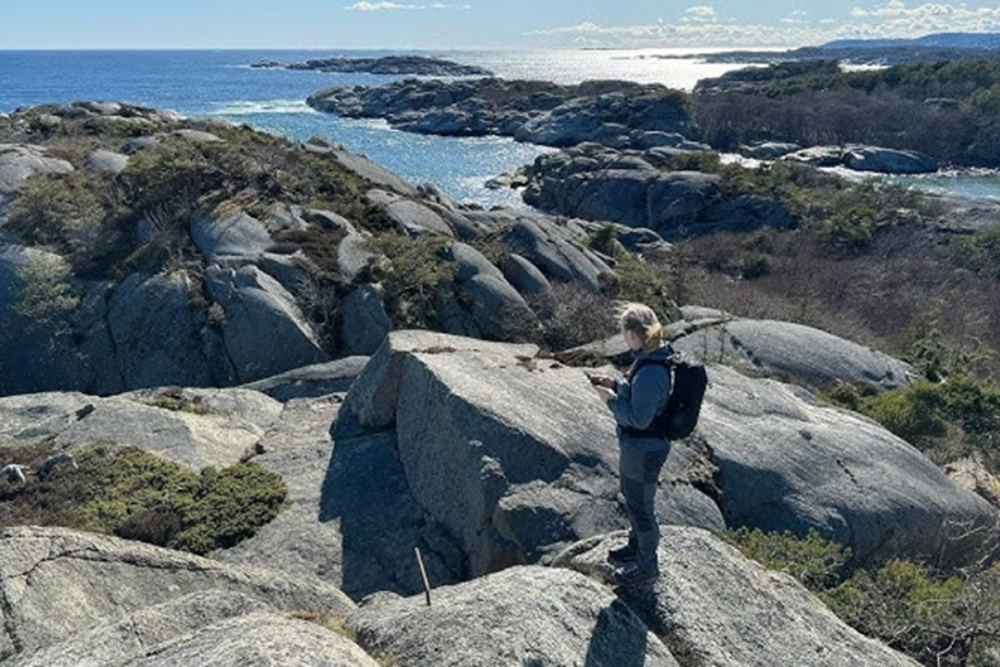 Hiking at Tonsberg Fortress and Slottsfjellet