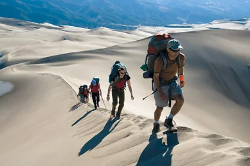 Sand Dune Hiking