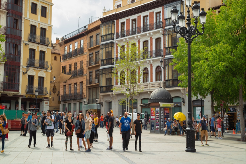 Stroll through Plaza de Zocodover