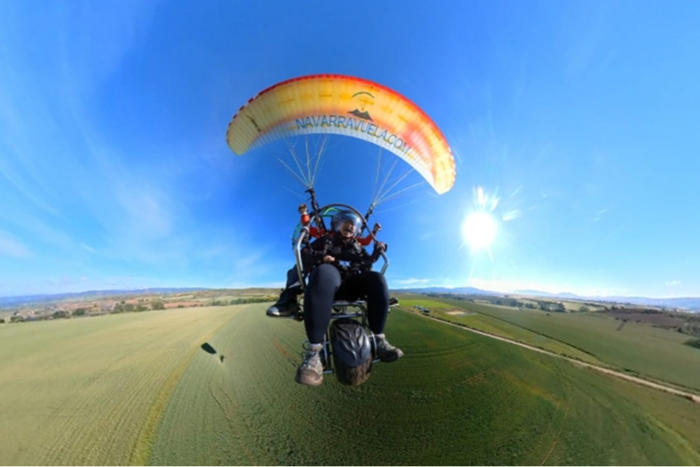 Paragliding in La Rioja