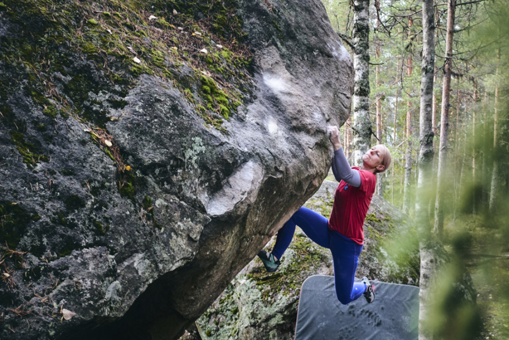 Rock Climbing and Bouldering