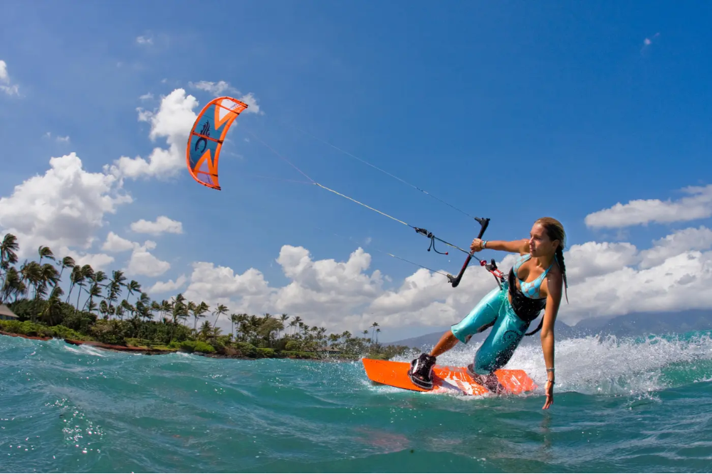 Surfing and Kiteboarding