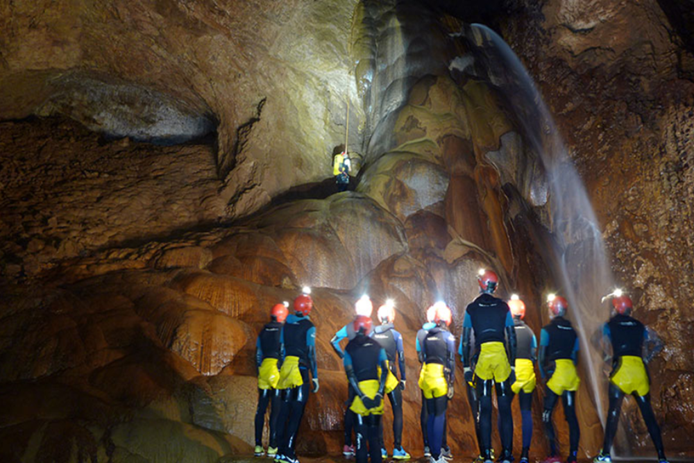 Caving In the Caves of Valporquero