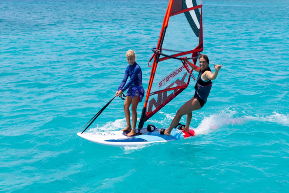 Windsurfing and Paddleboarding