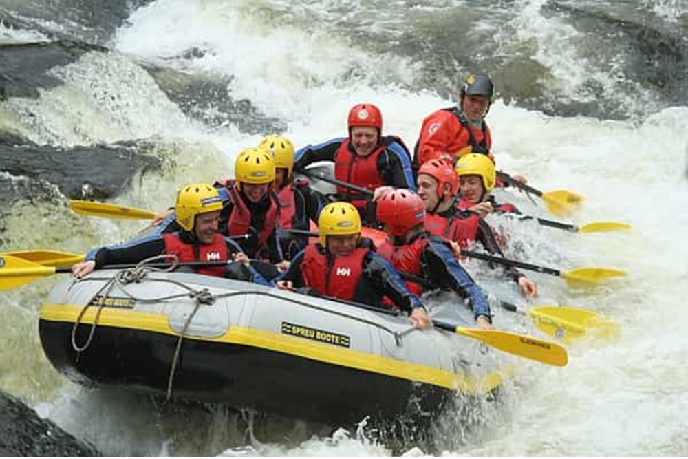 Water Sports on the River Tay