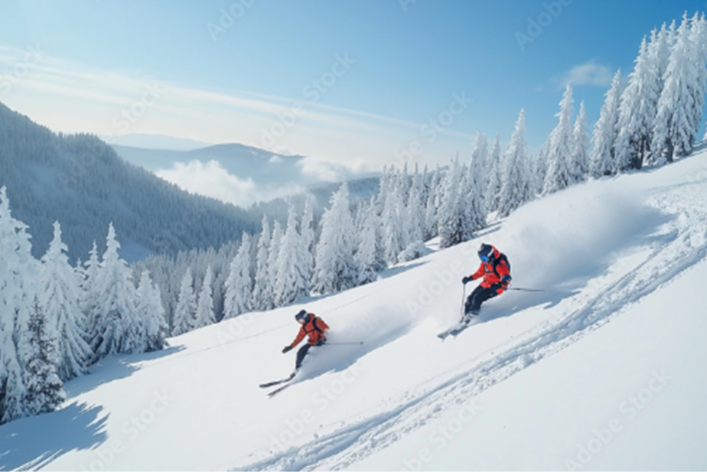 Skiing and Snowboarding