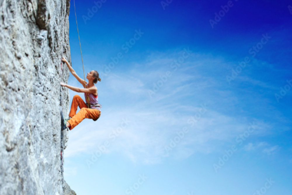 Rock Climbing at Wied il-Ghasel Valley