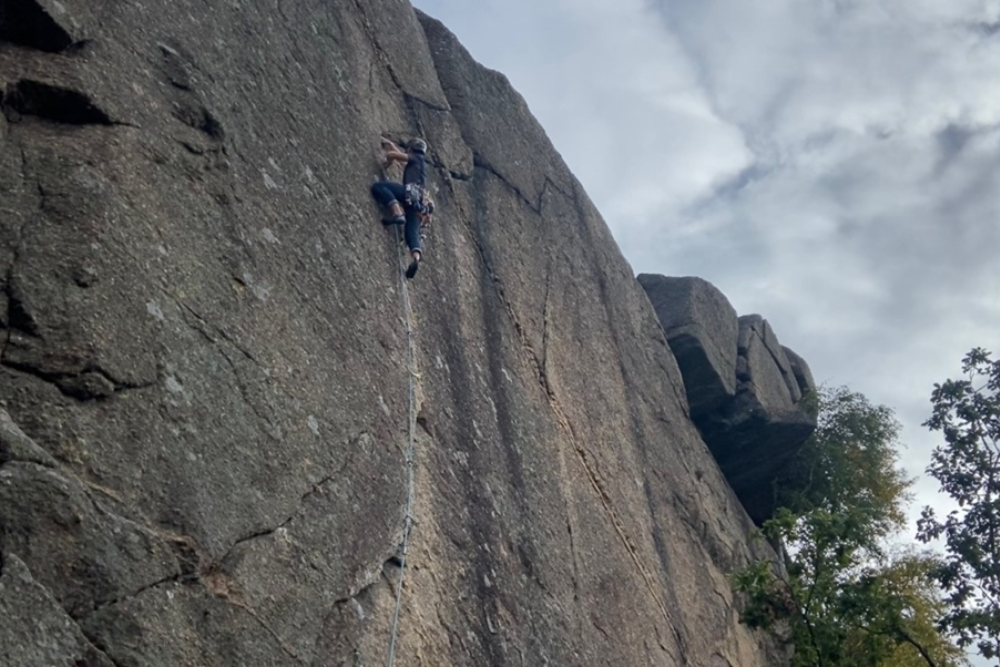 Climbing in the Encompassing Nature