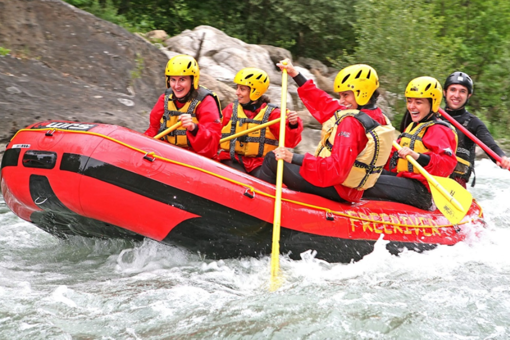 Rafting in the Sieve River